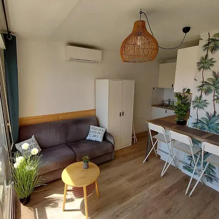 شقة Bel Renove 4 Personnes Avec Clim Les Palmiers